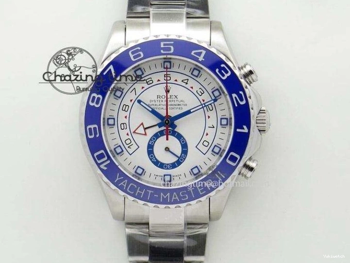1:1 GSF A2836 SS Yacht-Master Best Bracelet on 126622 Edition Blue Dial 0514